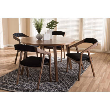 George Oliver Carlsen 4 Person Solid Wood Dining Set Reviews